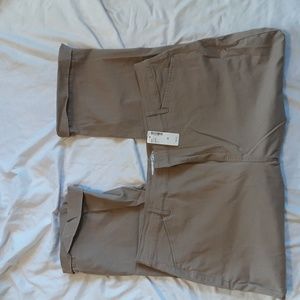 Penningtons Crop Length Pants, Beige, size 22, NWT